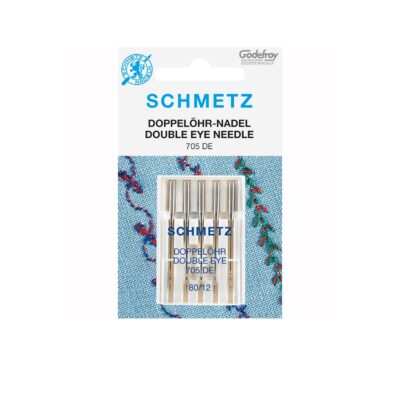 SCHMETZ - Dubbel oog naald 705 DE 80